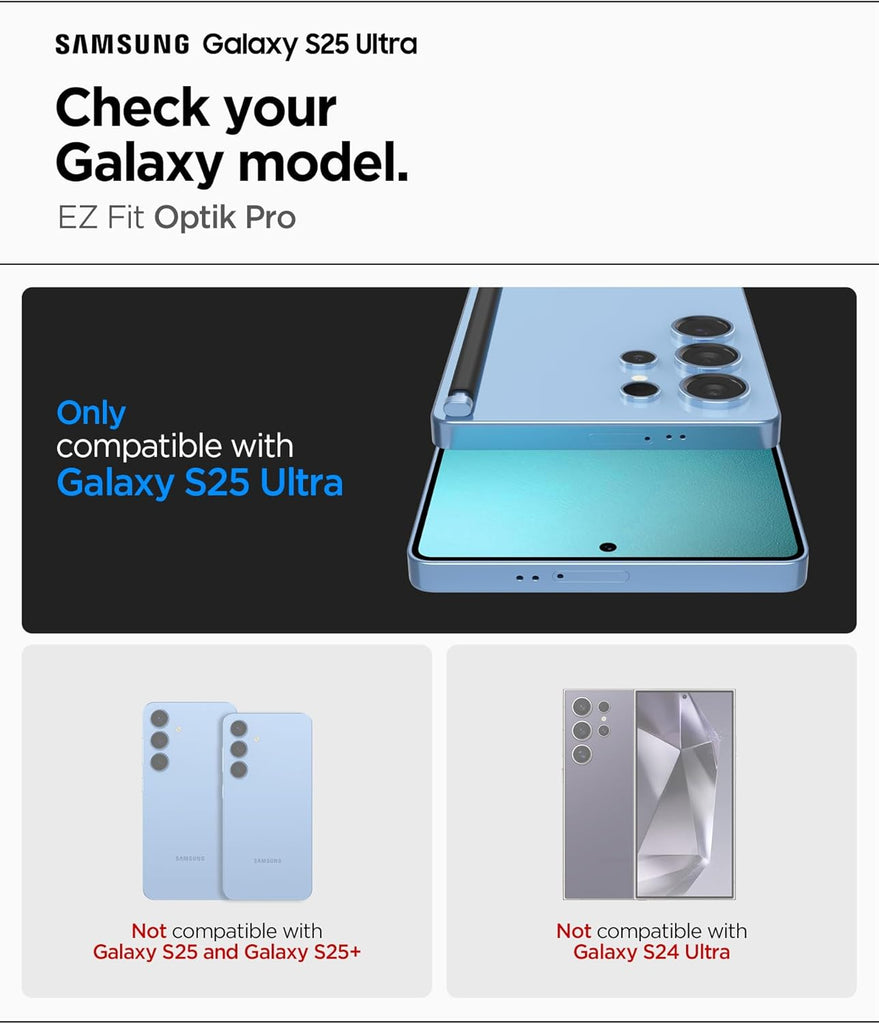 Spigen EZ Fit Optik Pro Lens Protector